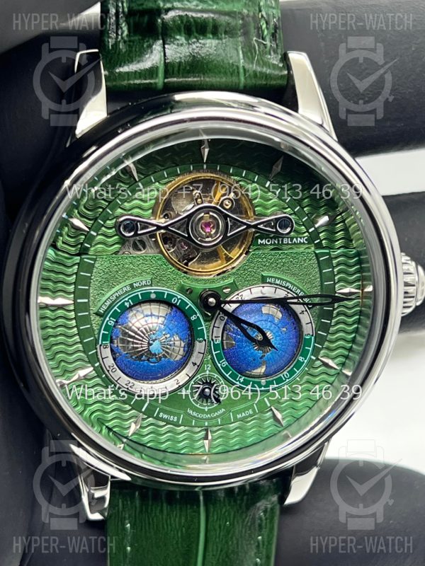 Фото 4 - Montblanc Collection Villeret Tourbillon Cylindrique NightSky Geospheres 44mm Art 8817