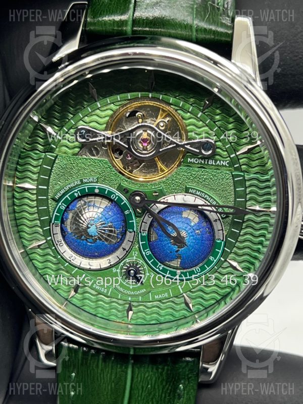Фото 6 - Montblanc Collection Villeret Tourbillon Cylindrique NightSky Geospheres 44mm Art 8817