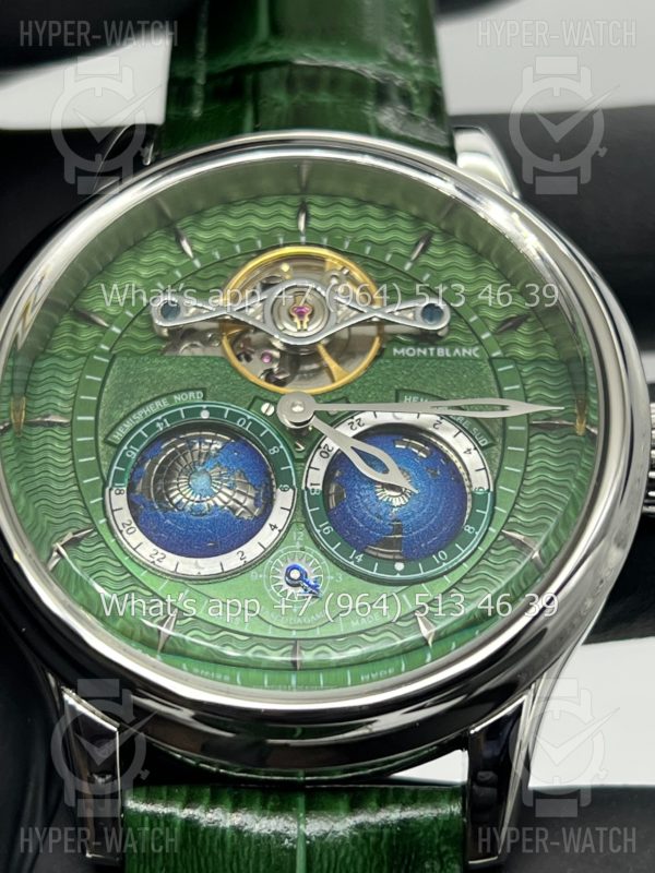 Фото 7 - Montblanc Collection Villeret Tourbillon Cylindrique NightSky Geospheres 44mm Art 8817
