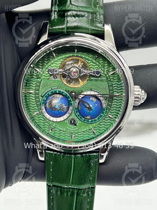 Фото 8 - Montblanc Collection Villeret Tourbillon Cylindrique NightSky Geospheres 44mm Art 8817