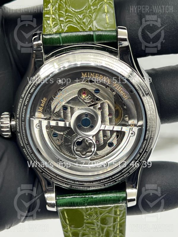 Фото 14 - Montblanc Collection Villeret Tourbillon Cylindrique NightSky Geospheres 44mm Art 8817