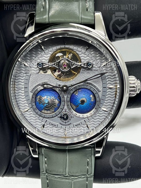 Фото 2 - Montblanc Collection Villeret Tourbillon Cylindrique NightSky Geospheres 44mm Art 8816