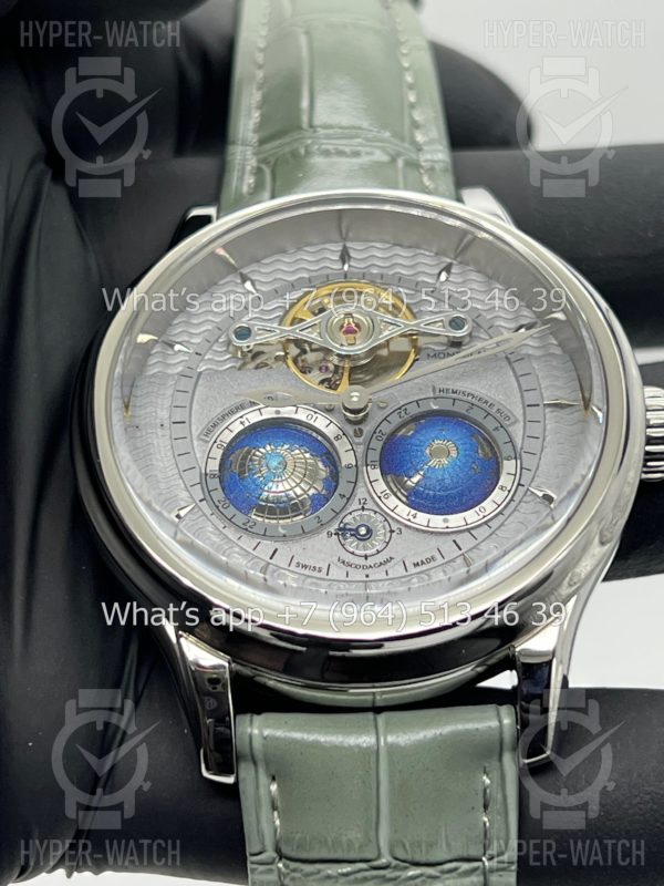Фото 4 - Montblanc Collection Villeret Tourbillon Cylindrique NightSky Geospheres 44mm Art 8816