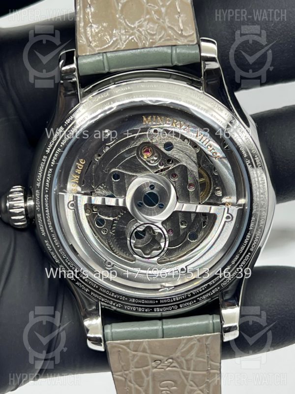 Фото 12 - Montblanc Collection Villeret Tourbillon Cylindrique NightSky Geospheres 44mm Art 8816