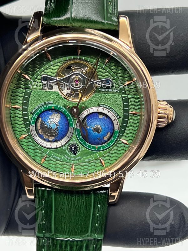 Товар Montblanc Collection Villeret Tourbillon Cylindrique NightSky Geospheres 44mm Art 8818 Фото 2 - Montblanc Collection Villeret Tourbillon Cylindrique NightSky Geospheres 44mm Art 8818