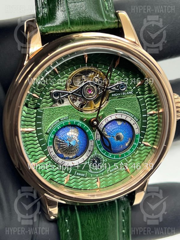 Товар Montblanc Collection Villeret Tourbillon Cylindrique NightSky Geospheres 44mm Art 8818 Фото 5 - Montblanc Collection Villeret Tourbillon Cylindrique NightSky Geospheres 44mm Art 8818