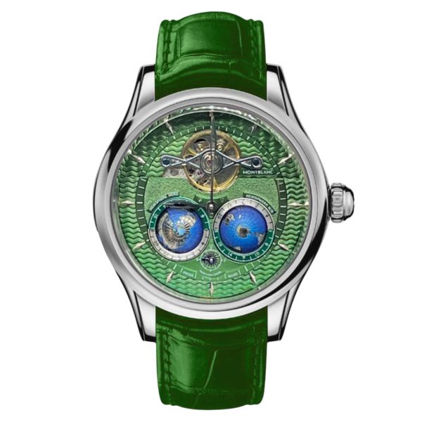 Фото 1 - Montblanc Collection Villeret Tourbillon Cylindrique NightSky Geospheres 44mm Art 8817