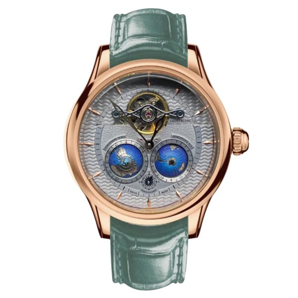 Фото 1 - Montblanc Collection Villeret Tourbillon Cylindrique NightSky Geospheres 44mm Art 8815