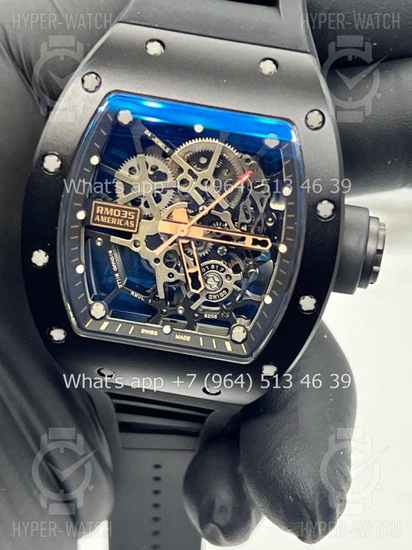 Товар Richard Mille RM 035 Americas Black Steel Art 10238 Фото 2 - Richard Mille RM 035 Americas Black Steel Art 10238