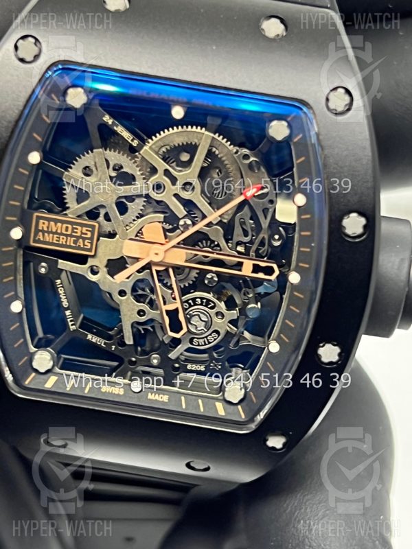 Товар Richard Mille RM 035 Americas Black Steel Art 10238 Фото 3 - Richard Mille RM 035 Americas Black Steel Art 10238