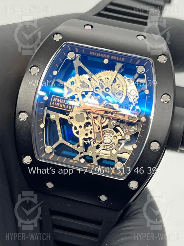 Товар Richard Mille RM 035 Americas Black Steel Art 10238 Фото 7 - Richard Mille RM 035 Americas Black Steel Art 10238