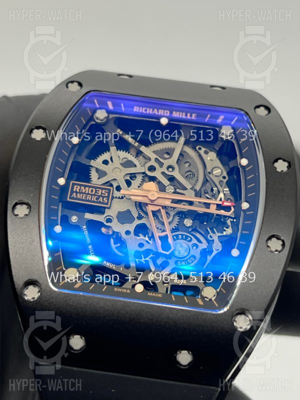 Товар Richard Mille RM 035 Americas Black Steel Art 10238 Фото 8 - Richard Mille RM 035 Americas Black Steel Art 10238