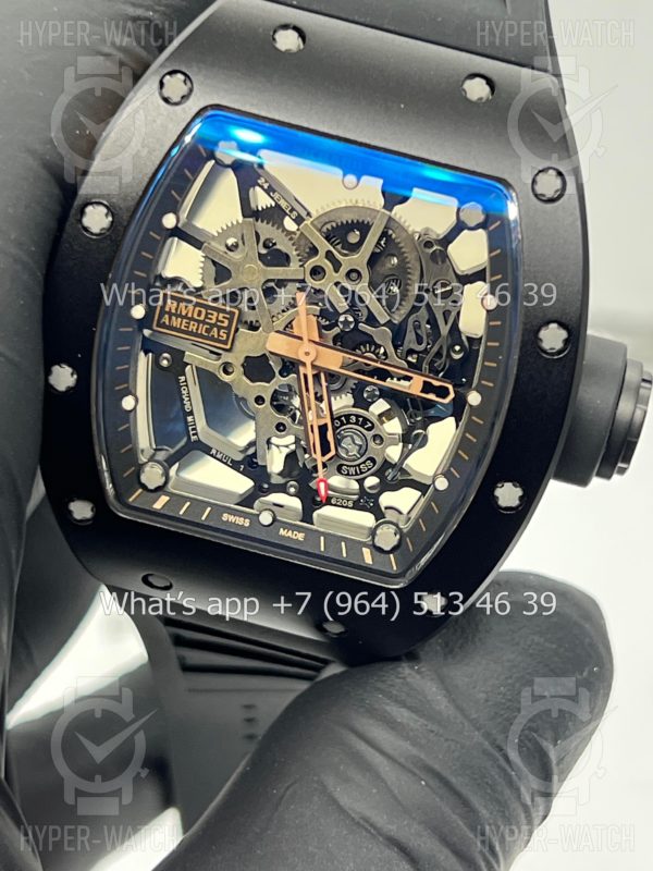 Товар Richard Mille RM 035 Americas Black Steel Art 10238 Фото 12 - Richard Mille RM 035 Americas Black Steel Art 10238