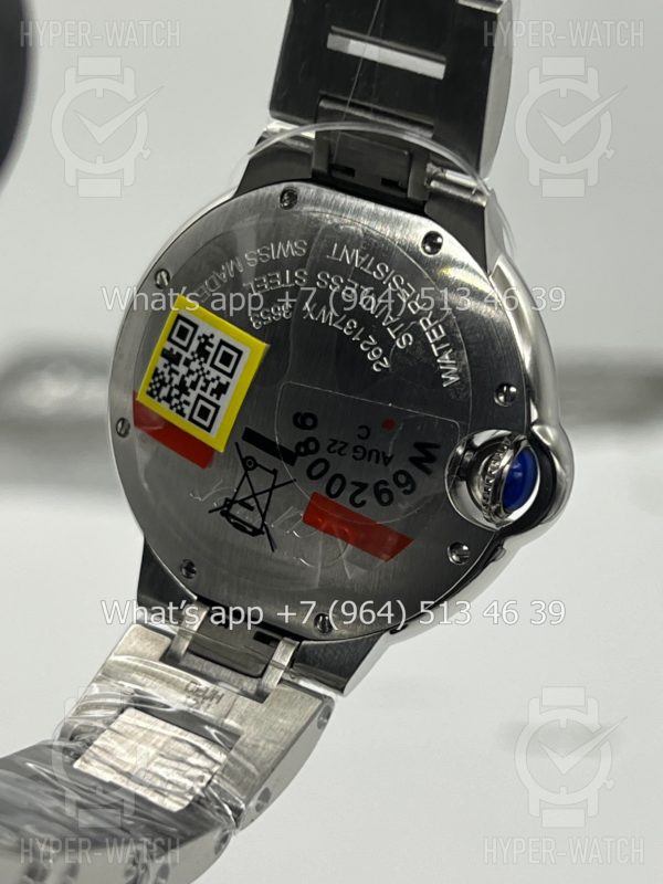 Фото 15 - Cartier Ballon Bleu de Cartier 33mm WSBB0034 Steel