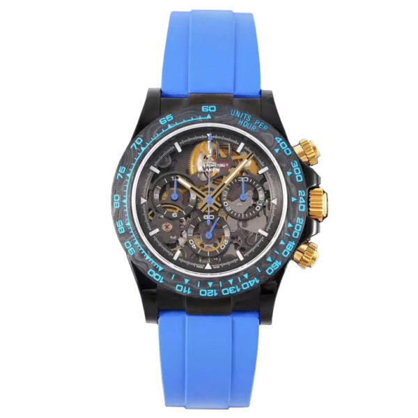 Товар Rolex Cosmograph Daytona 40mm Blaken Skeleton Blue Art 10625 Фото 1 - Rolex Cosmograph Daytona 40mm Blaken Skeleton Blue Art 10625