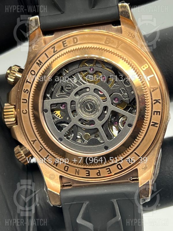 Товар Rolex Cosmograph Daytona 40mm Blaken Skeleton Gold Art 10627 Фото 17 - Rolex Cosmograph Daytona 40mm Blaken Skeleton Gold Art 10627
