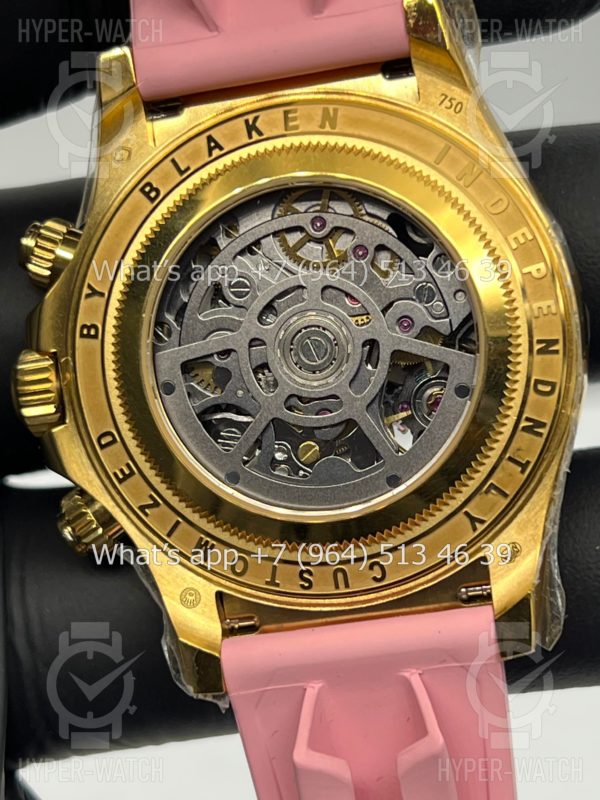 Товар Rolex Cosmograph Daytona 40mm Blaken Skeleton Pink Art 10626 Фото 14 - Rolex Cosmograph Daytona 40mm Blaken Skeleton Pink Art 10626