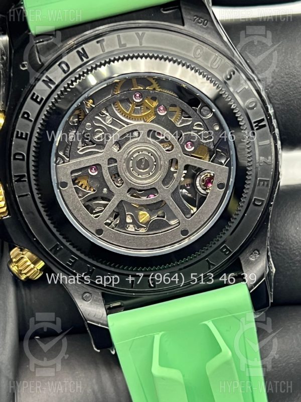 Товар Rolex Cosmograph Daytona 40mm Blaken Skeleton Green Art 10624 Фото 15 - Rolex Cosmograph Daytona 40mm Blaken Skeleton Green Art 10624