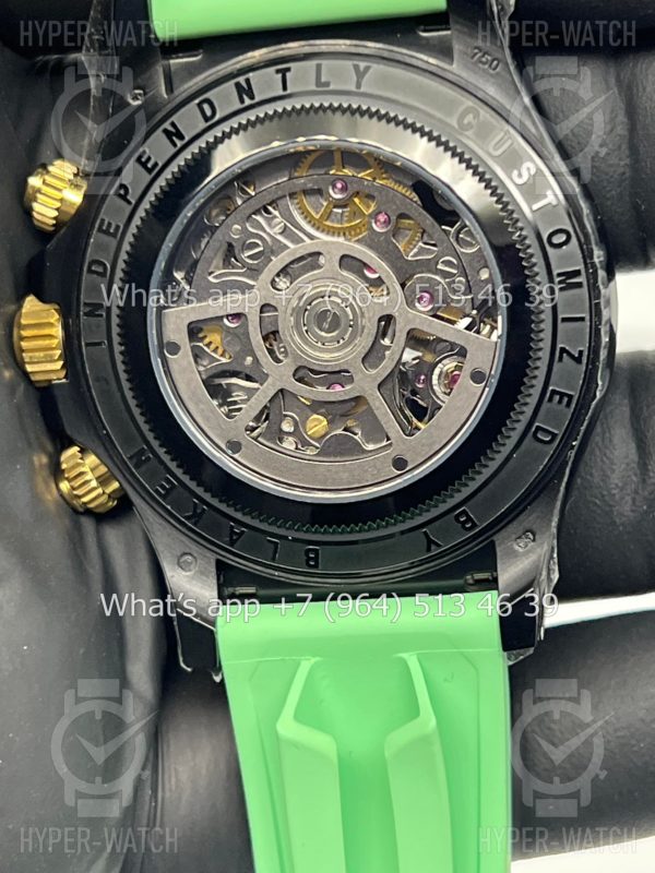 Товар Rolex Cosmograph Daytona 40mm Blaken Skeleton Green Art 10624 Фото 17 - Rolex Cosmograph Daytona 40mm Blaken Skeleton Green Art 10624