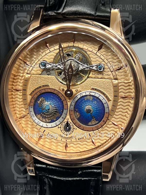 Фото 6 - Montblanc Collection Villeret Tourbillon Cylindrique NightSky Geospheres 44mm Art 10752