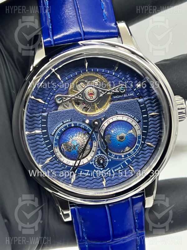 Фото 6 - Montblanc Collection Villeret Tourbillon Cylindrique NightSky Geospheres 44mm Art 10751