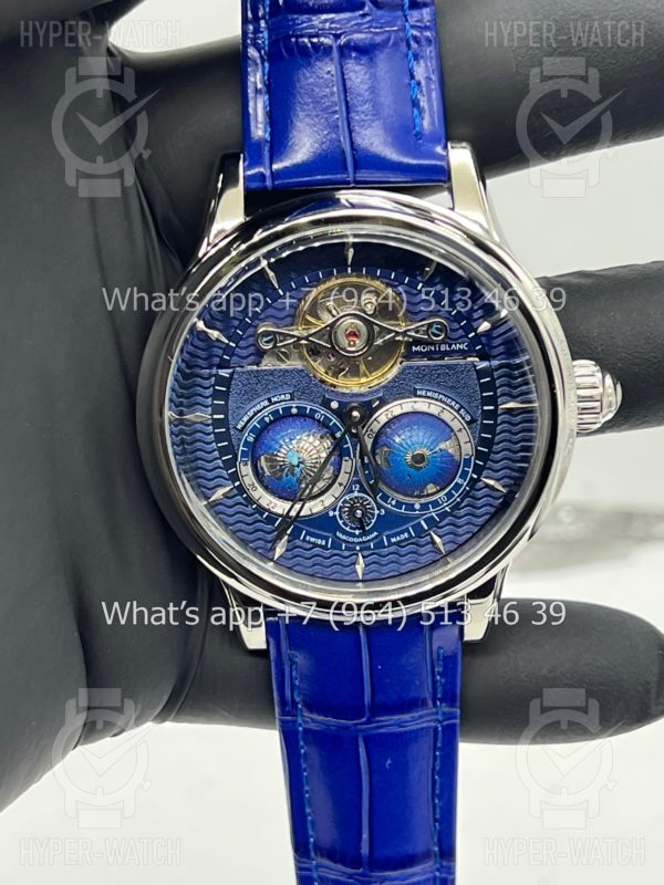 Фото 8 - Montblanc Collection Villeret Tourbillon Cylindrique NightSky Geospheres 44mm Art 10751