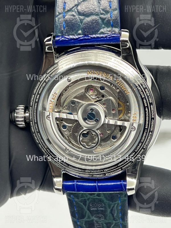 Фото 13 - Montblanc Collection Villeret Tourbillon Cylindrique NightSky Geospheres 44mm Art 10751