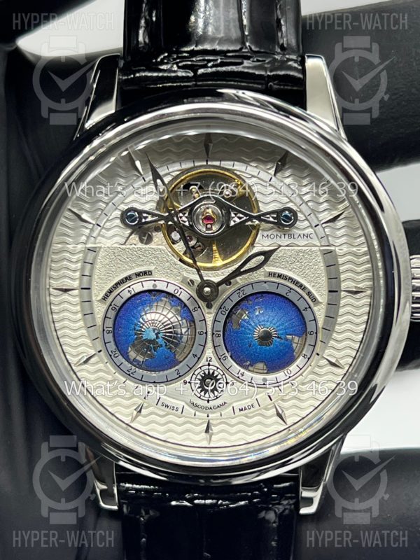 Товар Montblanc Collection Villeret Tourbillon Cylindrique NightSky Geospheres 44mm Art 10750 Фото 2 - Montblanc Collection Villeret Tourbillon Cylindrique NightSky Geospheres 44mm Art 10750