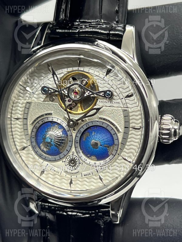 Товар Montblanc Collection Villeret Tourbillon Cylindrique NightSky Geospheres 44mm Art 10750 Фото 3 - Montblanc Collection Villeret Tourbillon Cylindrique NightSky Geospheres 44mm Art 10750