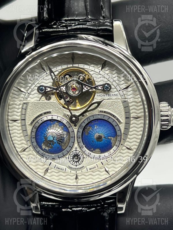 Товар Montblanc Collection Villeret Tourbillon Cylindrique NightSky Geospheres 44mm Art 10750 Фото 4 - Montblanc Collection Villeret Tourbillon Cylindrique NightSky Geospheres 44mm Art 10750