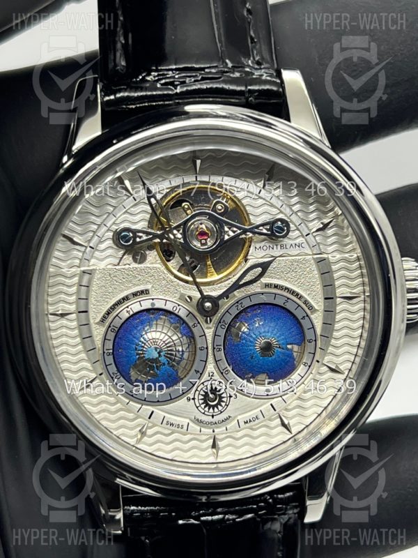 Товар Montblanc Collection Villeret Tourbillon Cylindrique NightSky Geospheres 44mm Art 10750 Фото 6 - Montblanc Collection Villeret Tourbillon Cylindrique NightSky Geospheres 44mm Art 10750