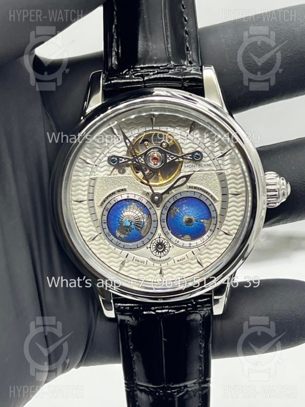 Товар Montblanc Collection Villeret Tourbillon Cylindrique NightSky Geospheres 44mm Art 10750 Фото 8 - Montblanc Collection Villeret Tourbillon Cylindrique NightSky Geospheres 44mm Art 10750