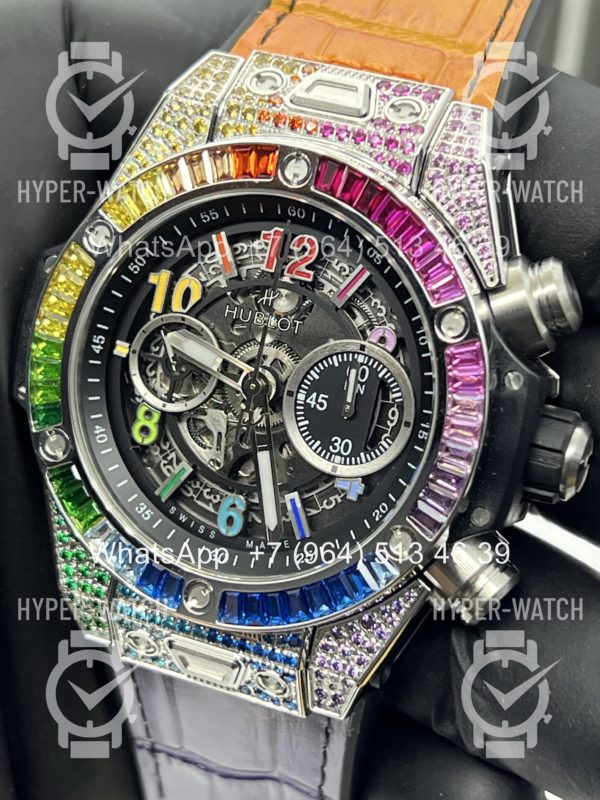 Фото 2 - Hublot Big Bang Unico 42mm 441.NX.1117.LR.0999 Rainbow