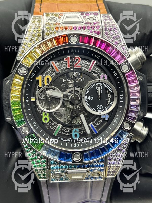 Фото 4 - Hublot Big Bang Unico 42mm 441.NX.1117.LR.0999 Rainbow