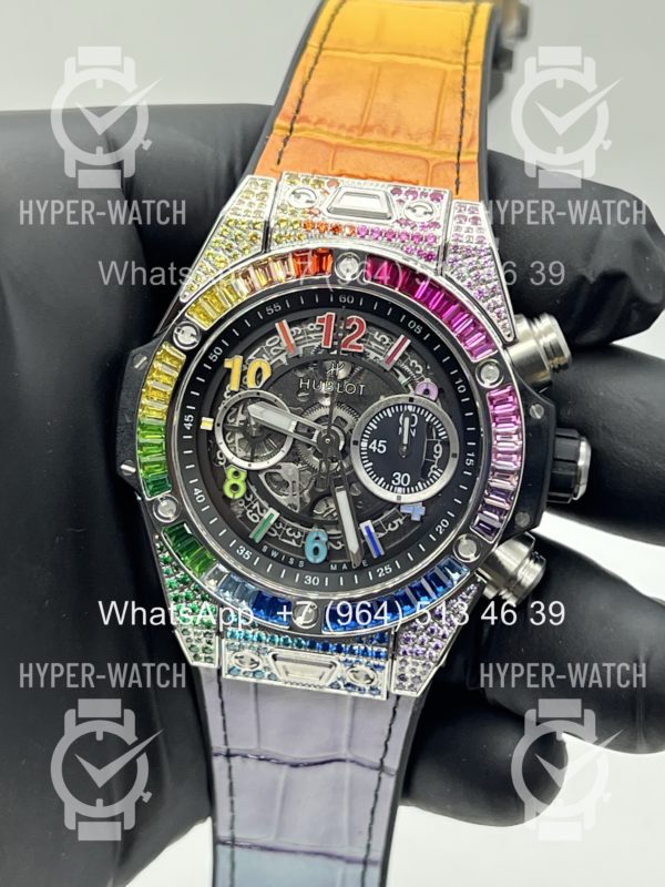 Фото 5 - Hublot Big Bang Unico 42mm 441.NX.1117.LR.0999 Rainbow