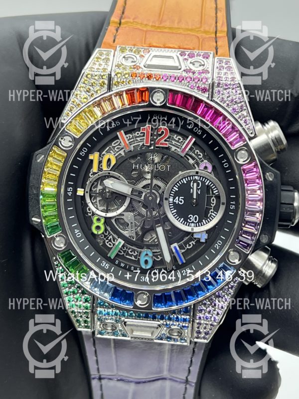 Фото 6 - Hublot Big Bang Unico 42mm 441.NX.1117.LR.0999 Rainbow
