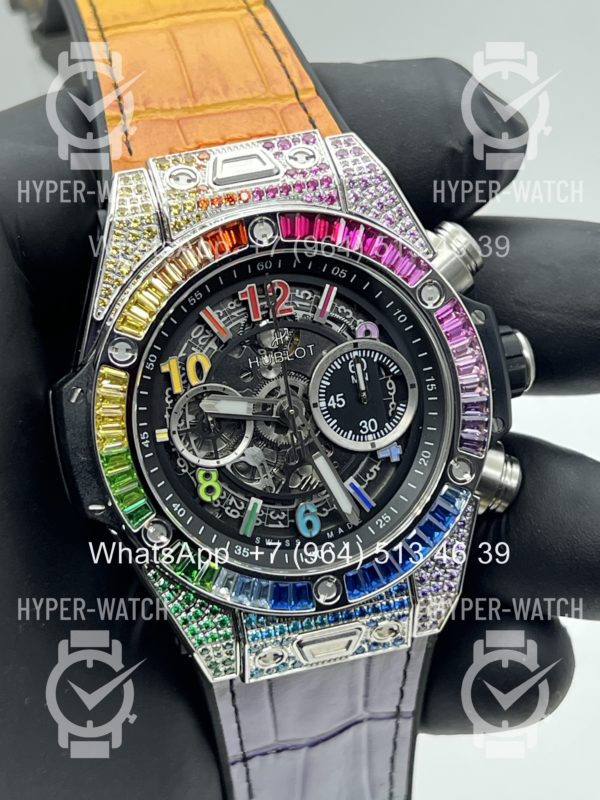 Фото 7 - Hublot Big Bang Unico 42mm 441.NX.1117.LR.0999 Rainbow