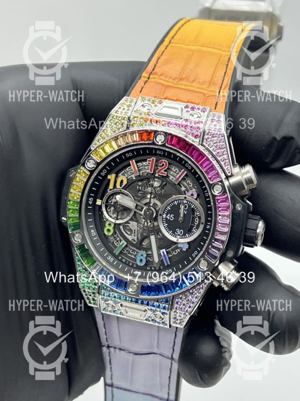 Фото 8 - Hublot Big Bang Unico 42mm 441.NX.1117.LR.0999 Rainbow