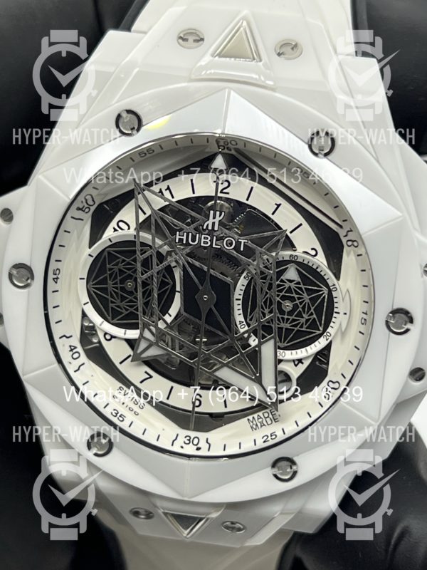 Фото 5 - Hublot Big Bang Sang Bleu II 418.HX.2001.RX.MXM21 White