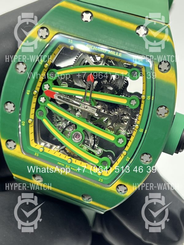 Товар Richard Mille RM 59-01 Tourbillon Green Art 11609 Фото 2 - Richard Mille RM 59-01 Tourbillon Green Art 11609