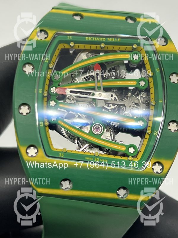 Товар Richard Mille RM 59-01 Tourbillon Green Art 11609 Фото 3 - Richard Mille RM 59-01 Tourbillon Green Art 11609