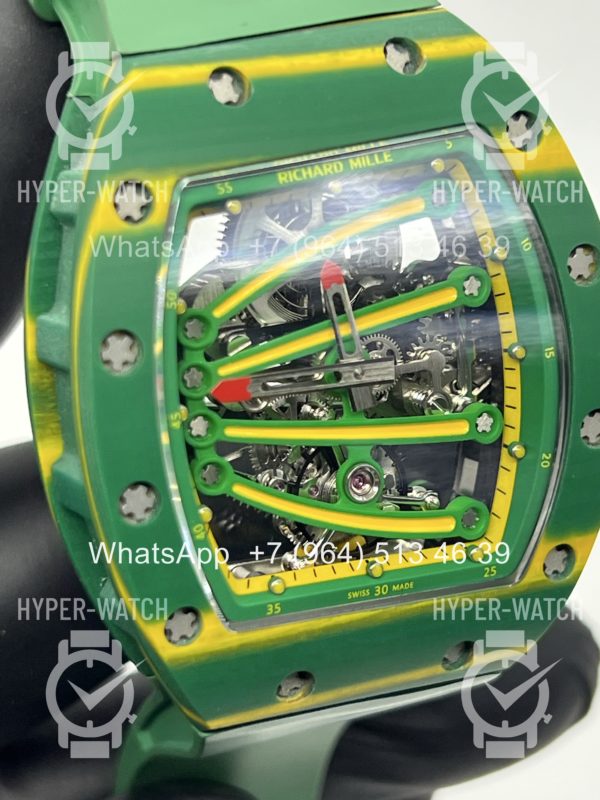 Товар Richard Mille RM 59-01 Tourbillon Green Art 11609 Фото 4 - Richard Mille RM 59-01 Tourbillon Green Art 11609