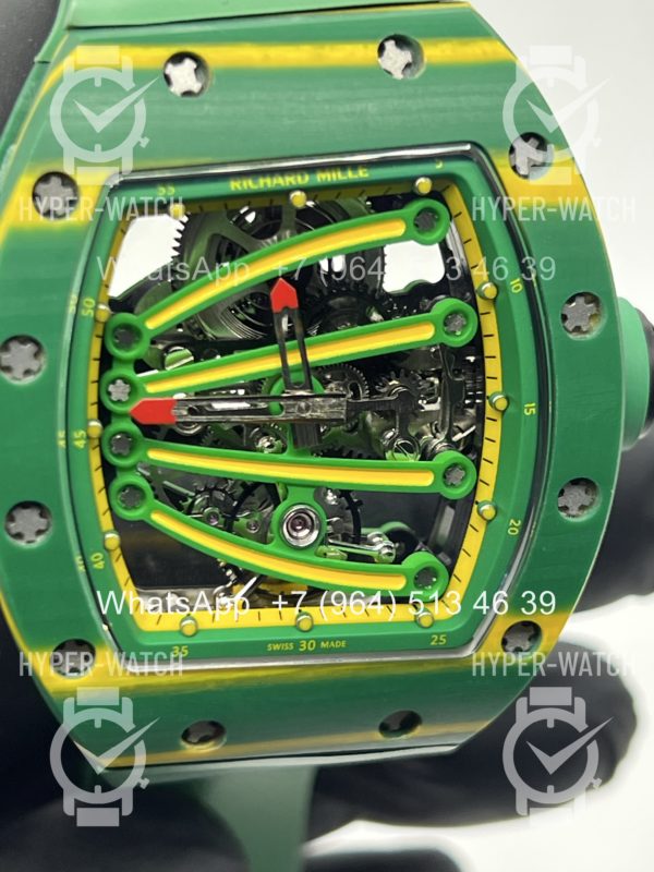 Товар Richard Mille RM 59-01 Tourbillon Green Art 11609 Фото 5 - Richard Mille RM 59-01 Tourbillon Green Art 11609