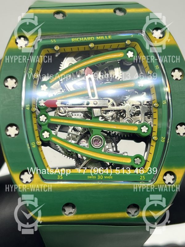 Товар Richard Mille RM 59-01 Tourbillon Green Art 11609 Фото 6 - Richard Mille RM 59-01 Tourbillon Green Art 11609