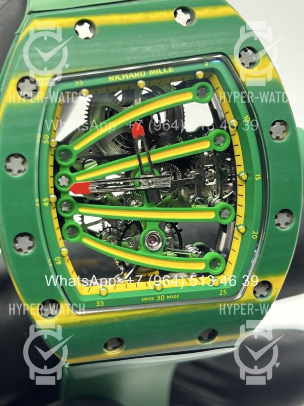 Товар Richard Mille RM 59-01 Tourbillon Green Art 11609 Фото 8 - Richard Mille RM 59-01 Tourbillon Green Art 11609