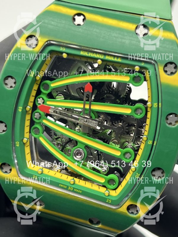 Товар Richard Mille RM 59-01 Tourbillon Green Art 11609 Фото 10 - Richard Mille RM 59-01 Tourbillon Green Art 11609
