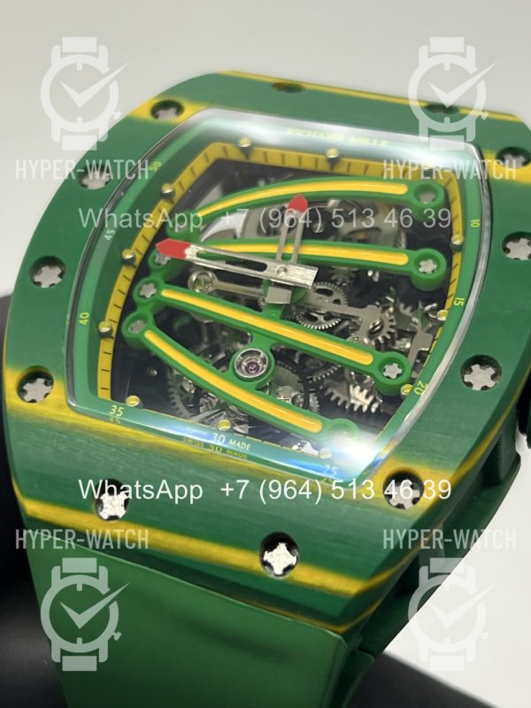 Товар Richard Mille RM 59-01 Tourbillon Green Art 11609 Фото 11 - Richard Mille RM 59-01 Tourbillon Green Art 11609
