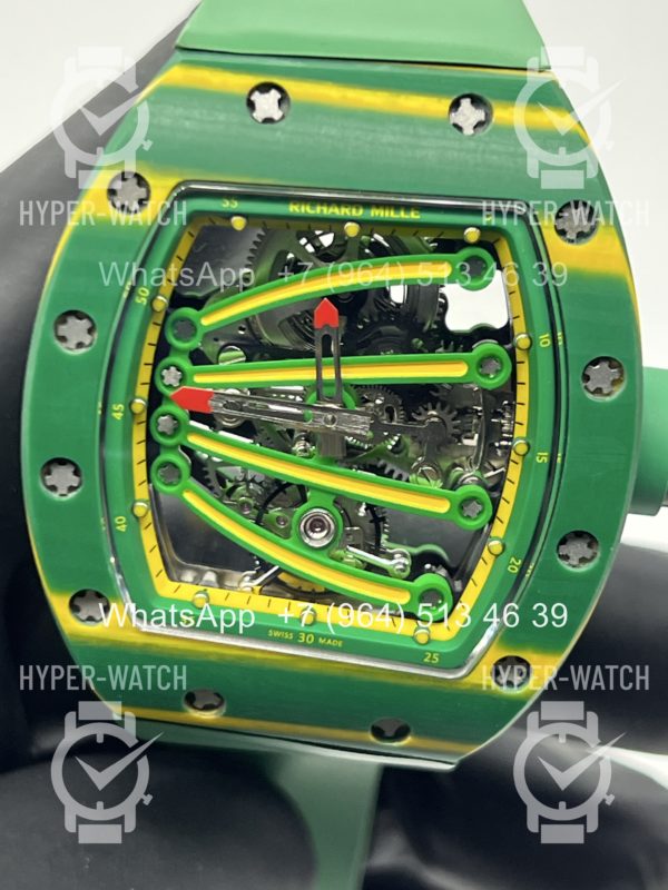 Товар Richard Mille RM 59-01 Tourbillon Green Art 11609 Фото 13 - Richard Mille RM 59-01 Tourbillon Green Art 11609