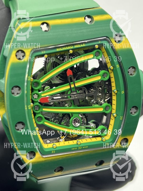 Товар Richard Mille RM 59-01 Tourbillon Green Art 11609 Фото 14 - Richard Mille RM 59-01 Tourbillon Green Art 11609
