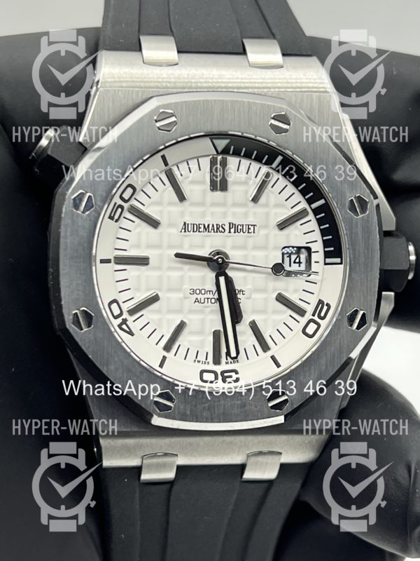 Товар Audemars Piguet Royal Oak Offshore Diver 15710ST.OO.A002CA.02 White Фото 2 - Audemars Piguet Royal Oak Offshore Diver 15710ST.OO.A002CA.02 White